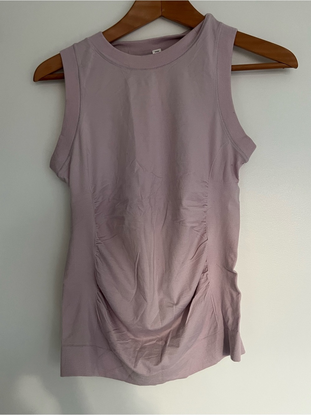 Athleta Lavender Mesh-Back Performance Tank